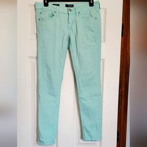 Skinny Ankle Mint Green Jeans